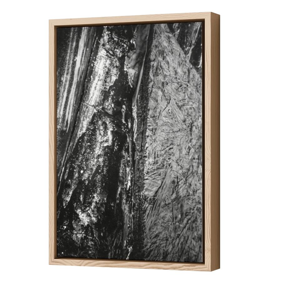 Thumbnail for Canvas - Wood Grain Floating Frame