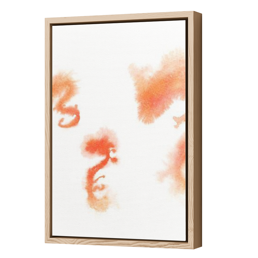 Thumbnail for Canvas - Wood Grain Floating Frame