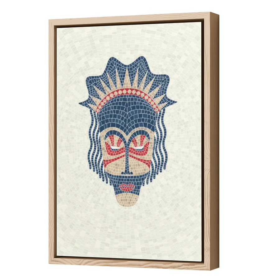Thumbnail for Canvas - Wood Grain Floating Frame