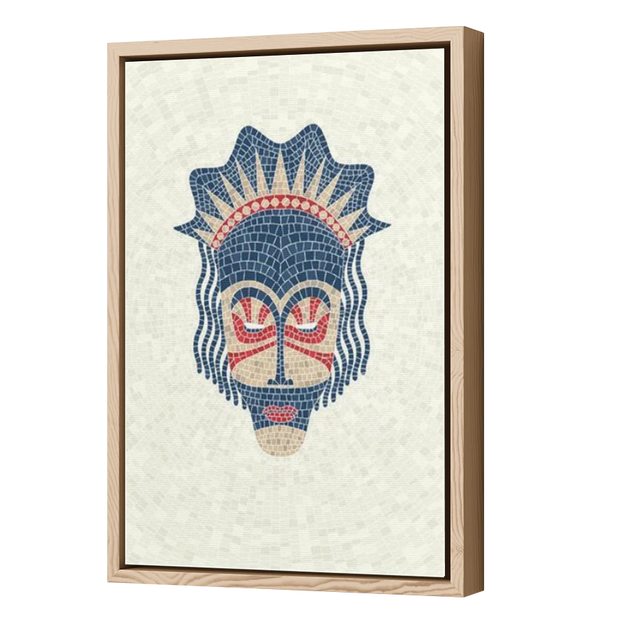 Thumbnail for Canvas - Wood Grain Floating Frame