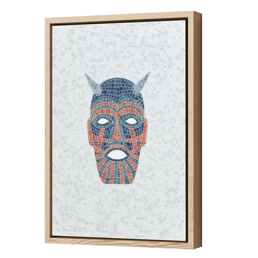 Thumbnail for Canvas - Wood Grain Floating Frame