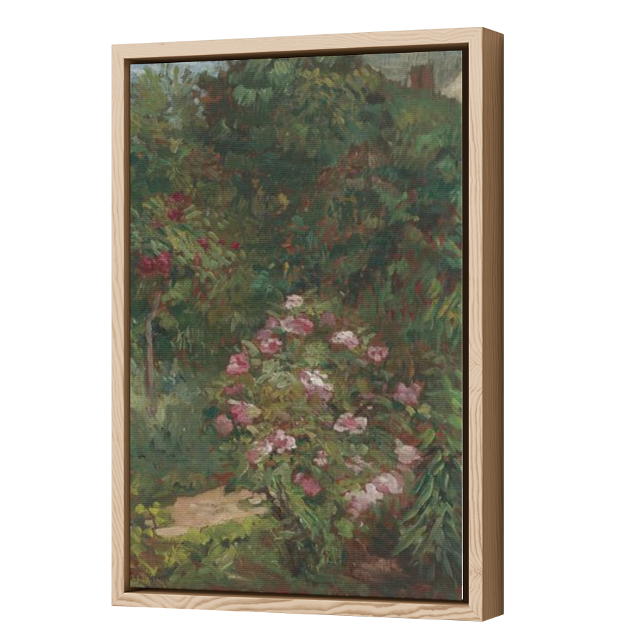 Thumbnail for Canvas - Wood Grain Floating Frame