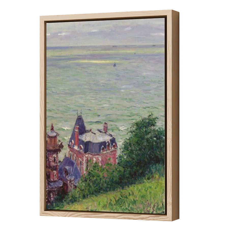 Thumbnail for Canvas - Wood Grain Floating Frame