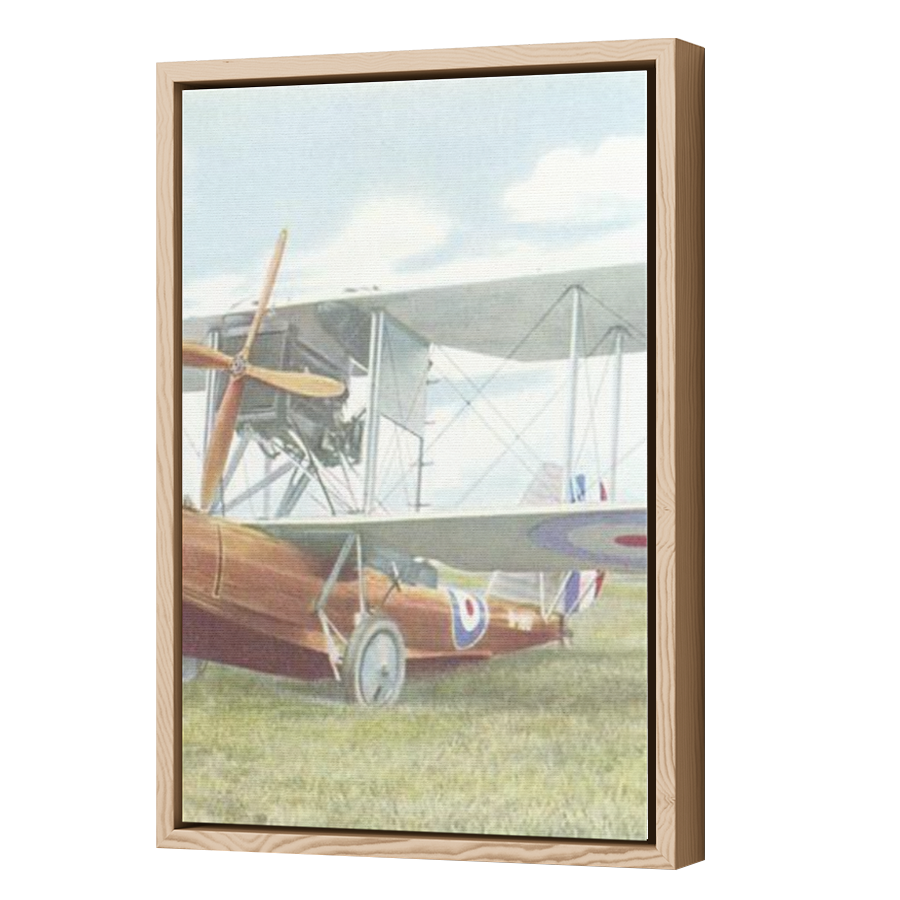 Thumbnail for Canvas - Wood Grain Floating Frame