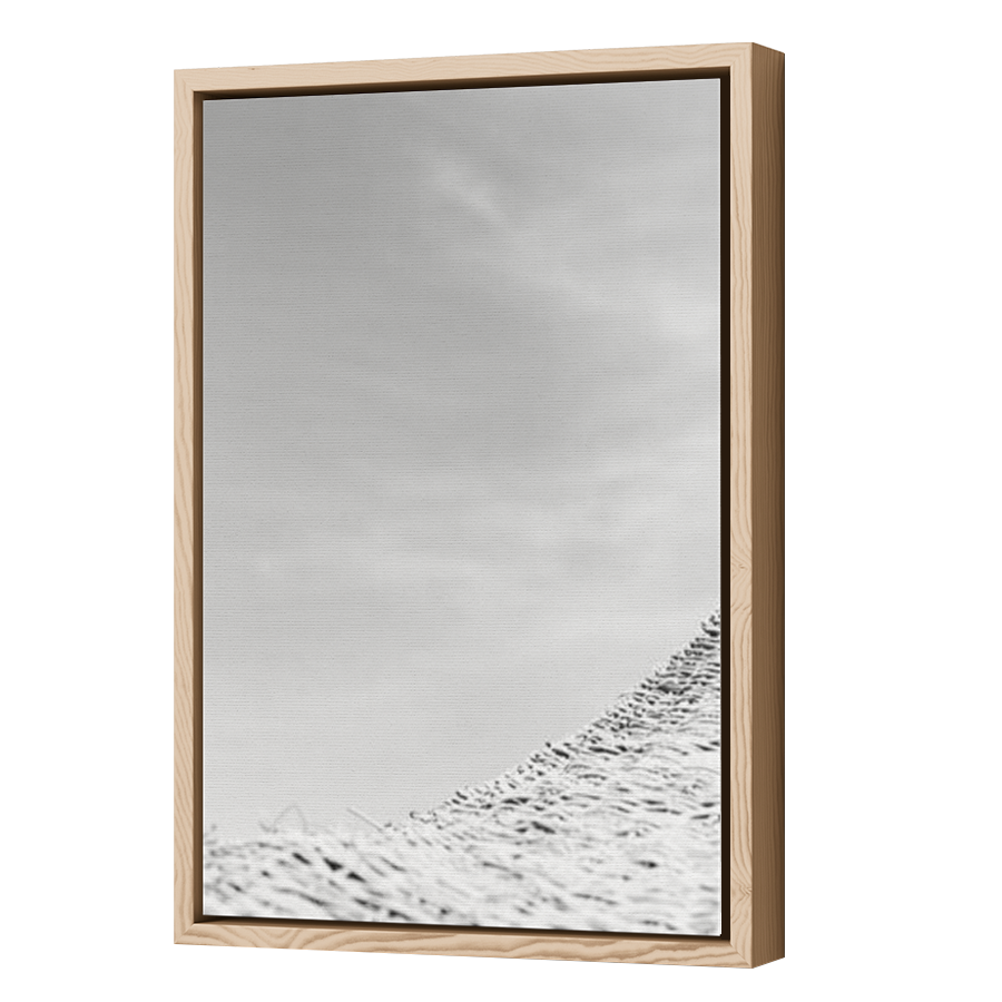 Thumbnail for Canvas - Wood Grain Floating Frame