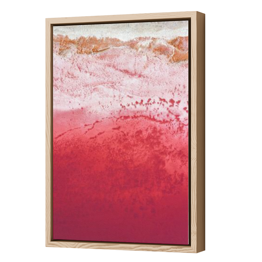 Thumbnail for Canvas - Wood Grain Floating Frame