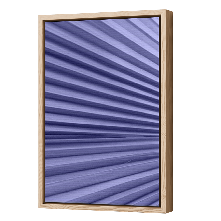 Thumbnail for Canvas - Wood Grain Floating Frame