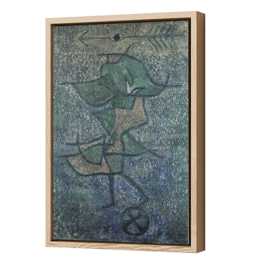 Thumbnail for Canvas - Wood Grain Floating Frame