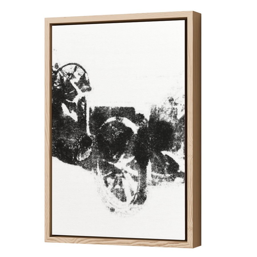 Thumbnail for Canvas - Wood Grain Floating Frame