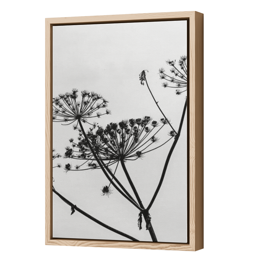 Thumbnail for Canvas - Wood Grain Floating Frame