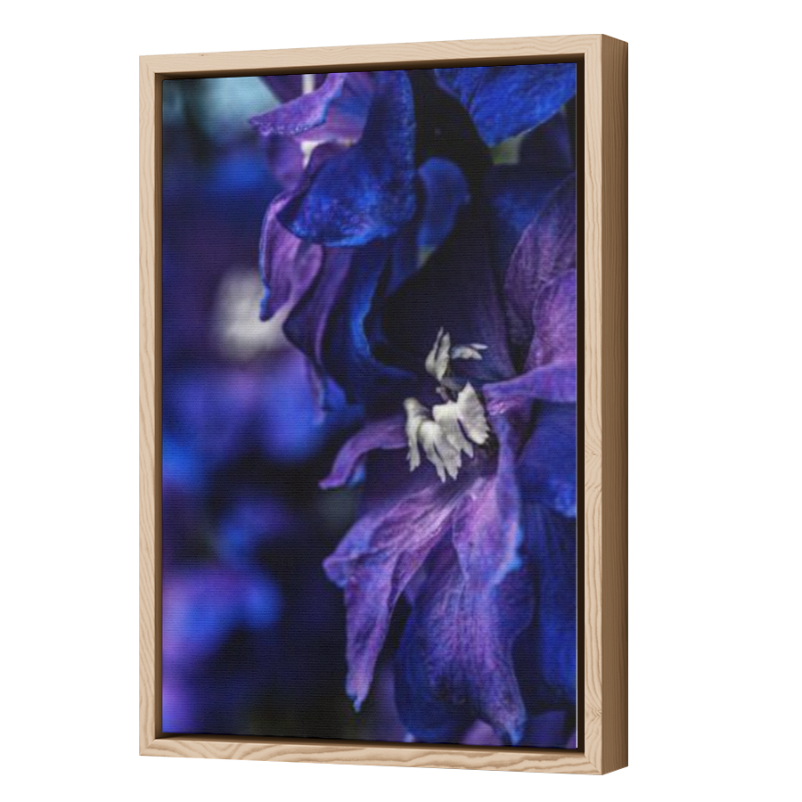 Thumbnail for Canvas - Wood Grain Floating Frame