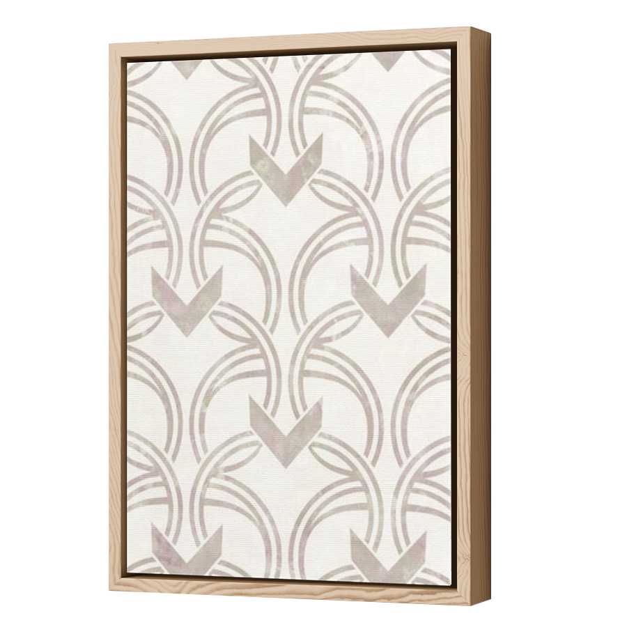 Thumbnail for Canvas - Wood Grain Floating Frame