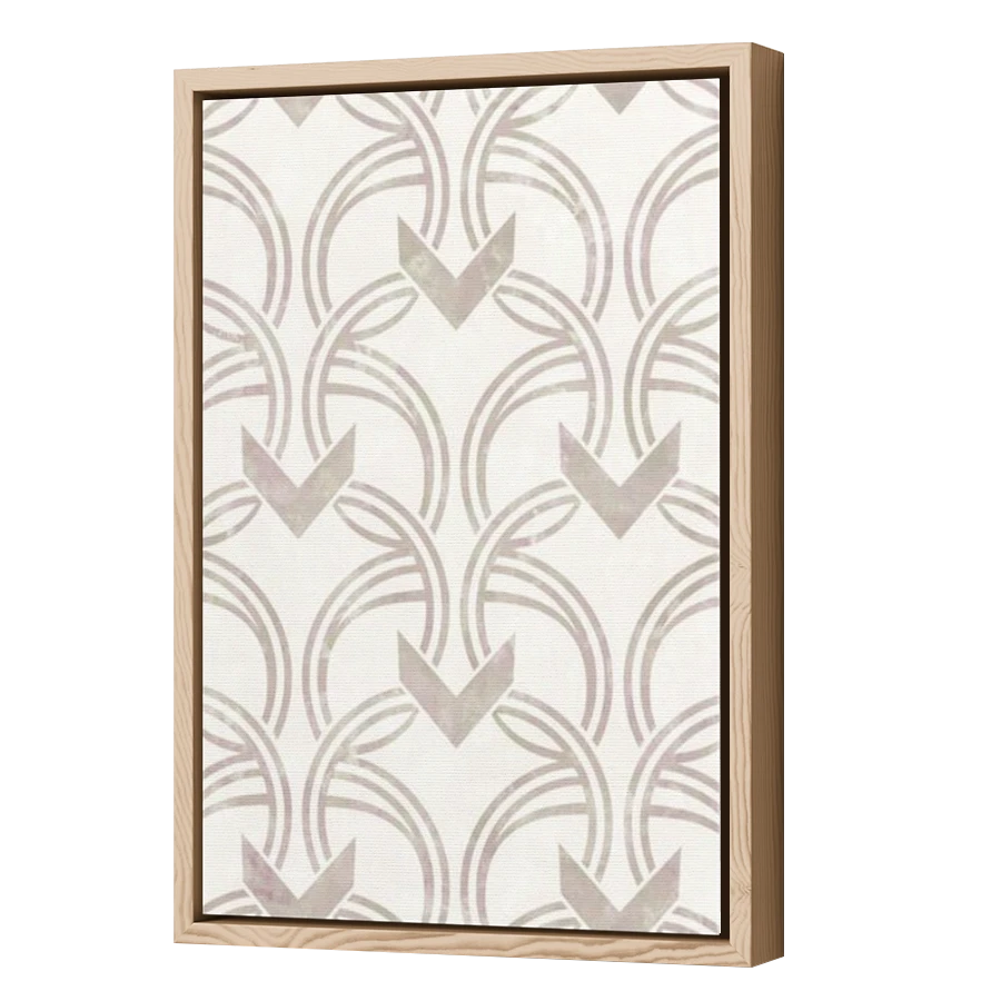 Thumbnail for Canvas - Wood Grain Floating Frame
