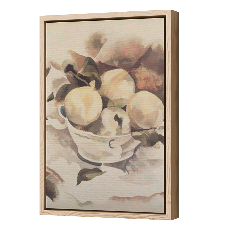 Thumbnail for Canvas - Wood Grain Floating Frame