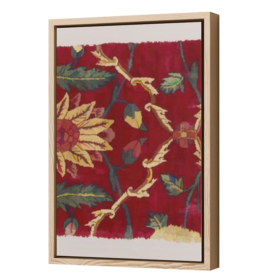 Thumbnail for Canvas - Wood Grain Floating Frame