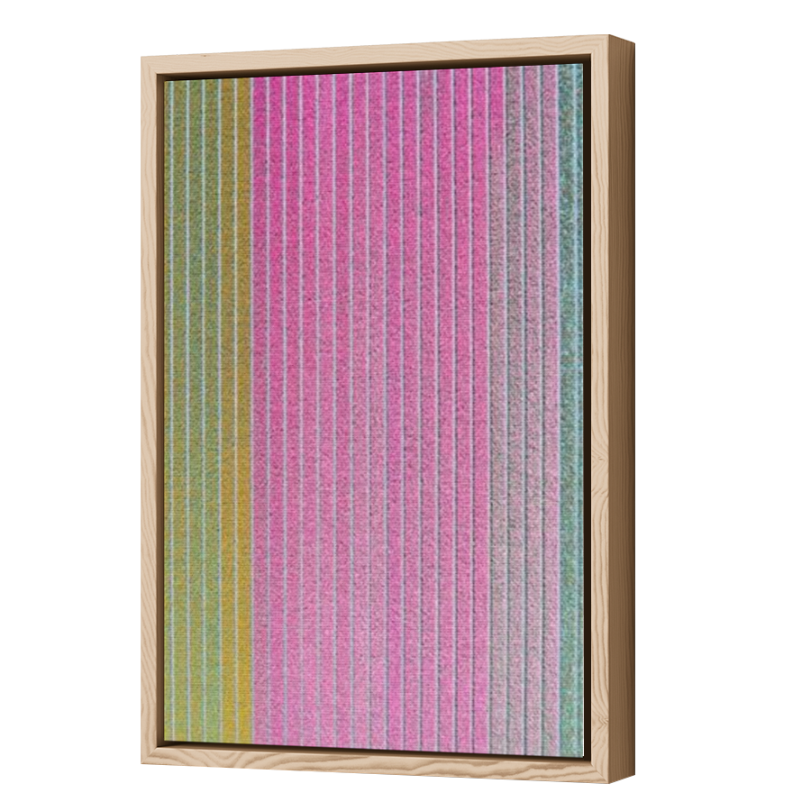 Thumbnail for Canvas - Wood Grain Floating Frame