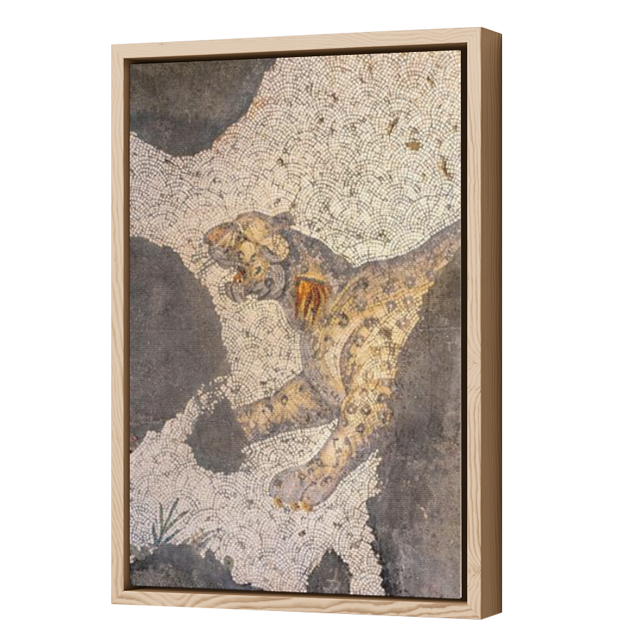 Thumbnail for Canvas - Wood Grain Floating Frame