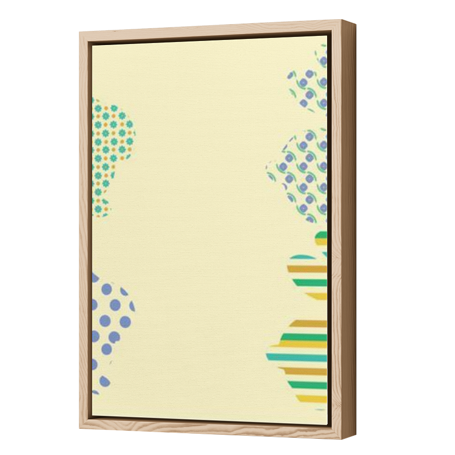 Thumbnail for Canvas - Wood Grain Floating Frame
