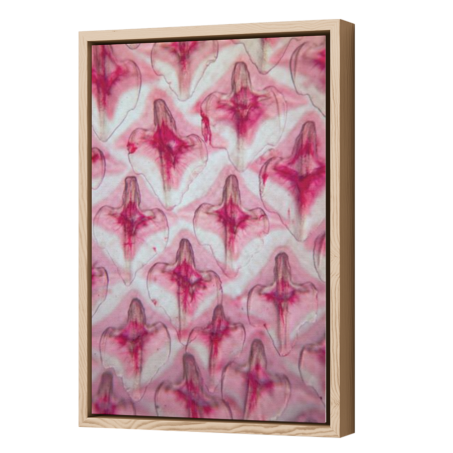 Thumbnail for Canvas - Wood Grain Floating Frame