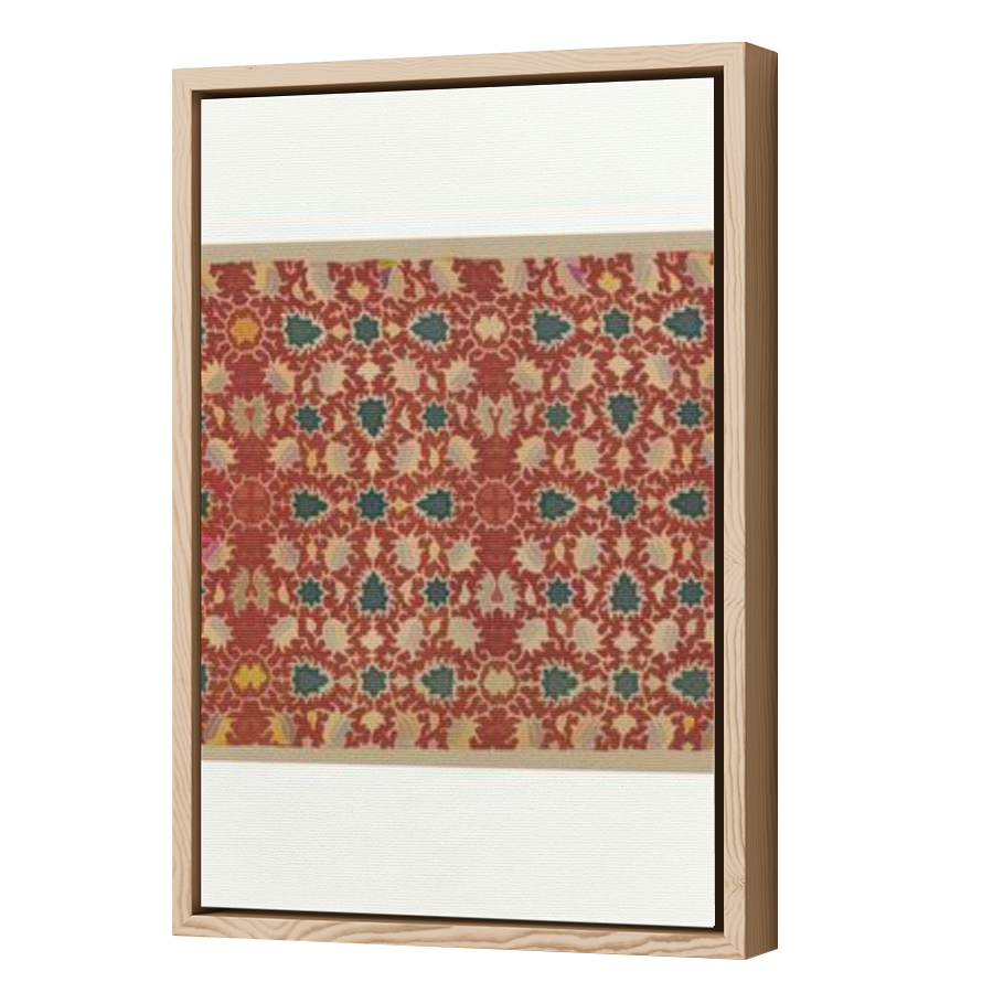 Thumbnail for Canvas - Wood Grain Floating Frame