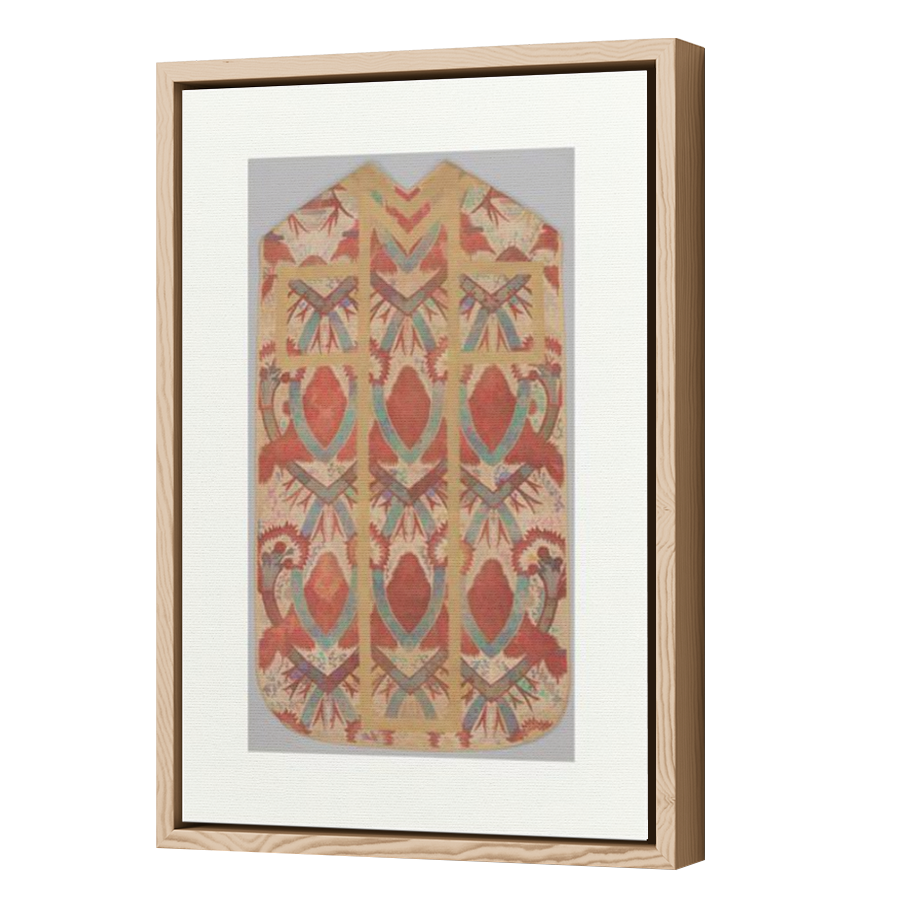 Thumbnail for Canvas - Wood Grain Floating Frame