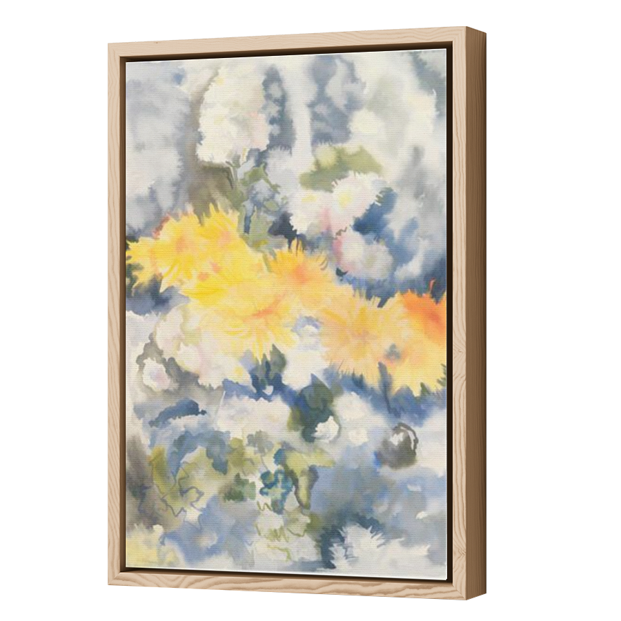 Thumbnail for Canvas - Wood Grain Floating Frame