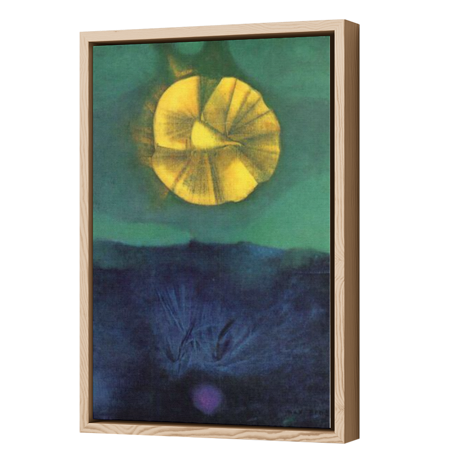 Thumbnail for Canvas - Wood Grain Floating Frame