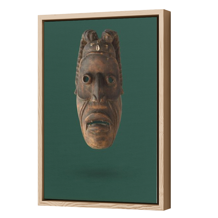 Thumbnail for Canvas - Wood Grain Floating Frame
