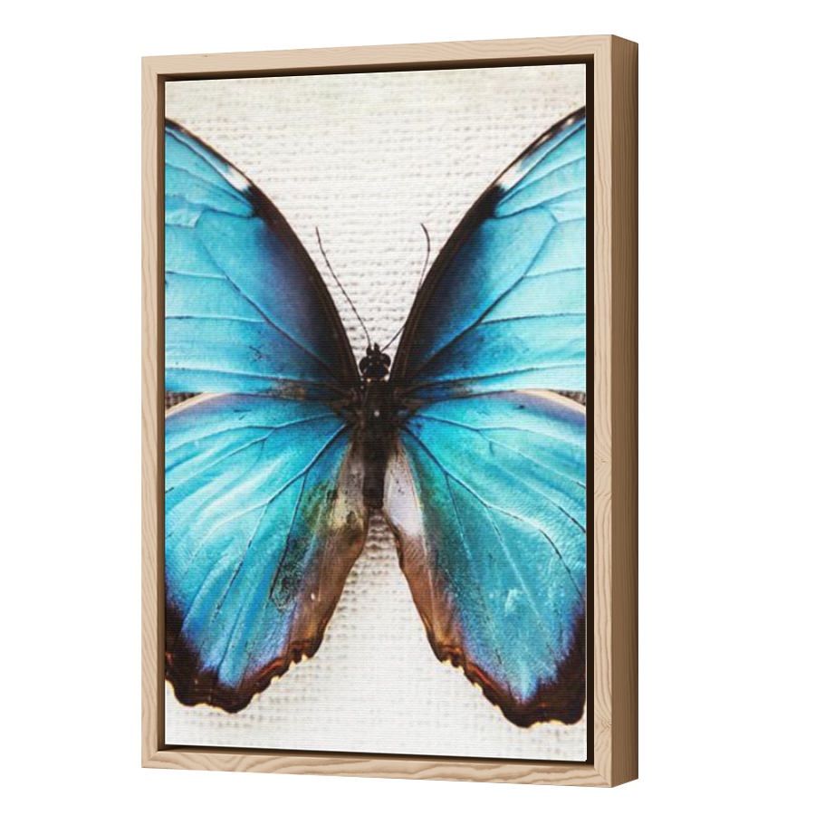 Thumbnail for Canvas - Wood Grain Floating Frame