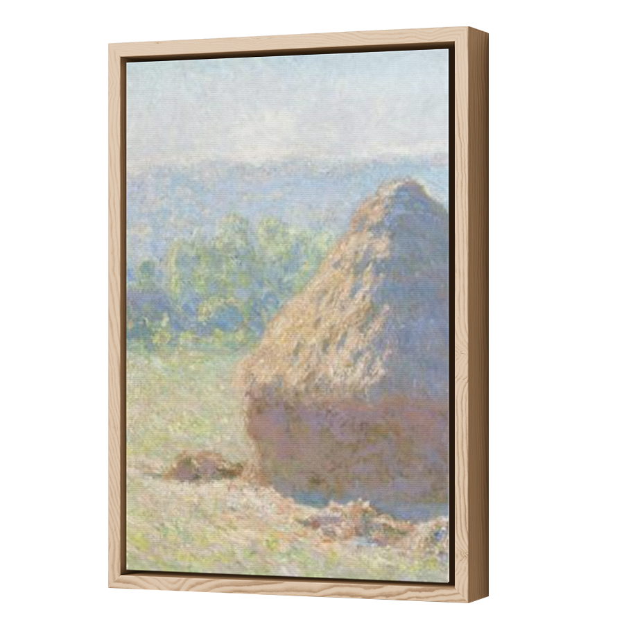 Thumbnail for Canvas - Wood Grain Floating Frame