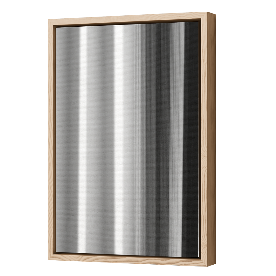 Thumbnail for Canvas - Wood Grain Floating Frame