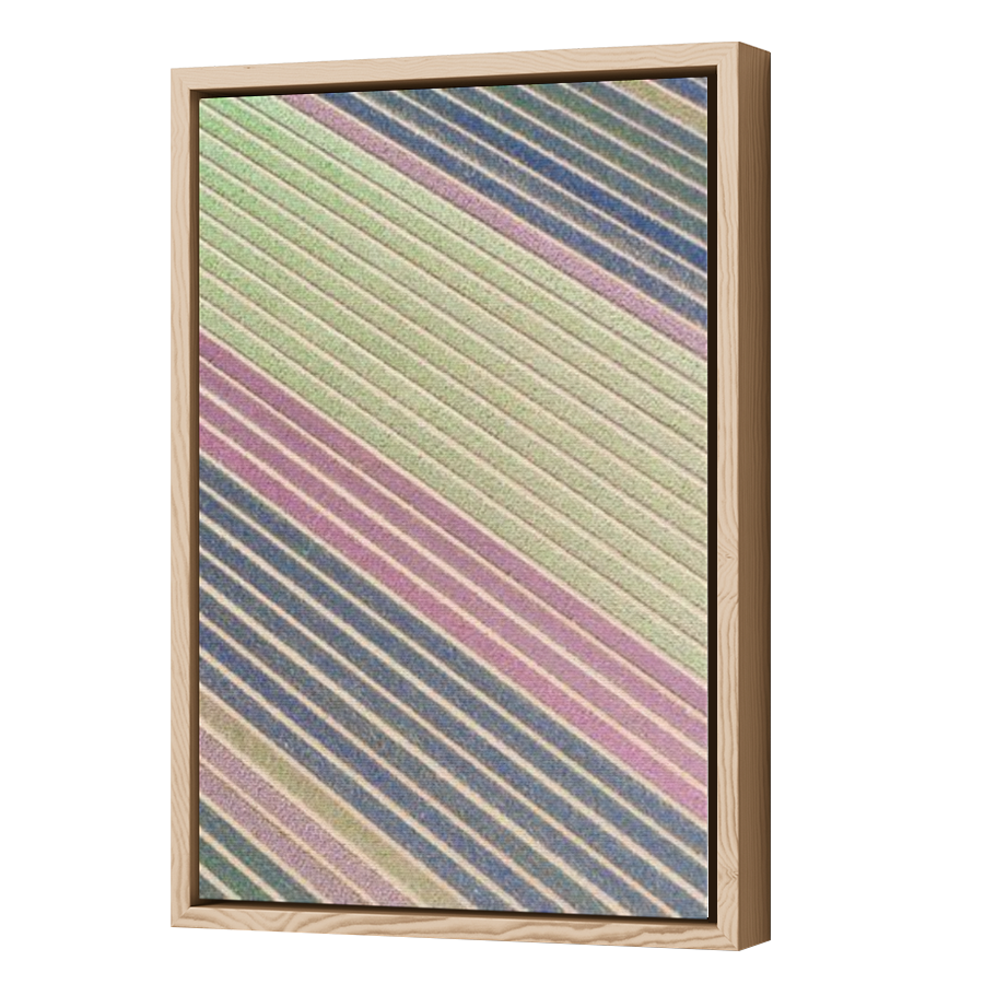 Thumbnail for Canvas - Wood Grain Floating Frame