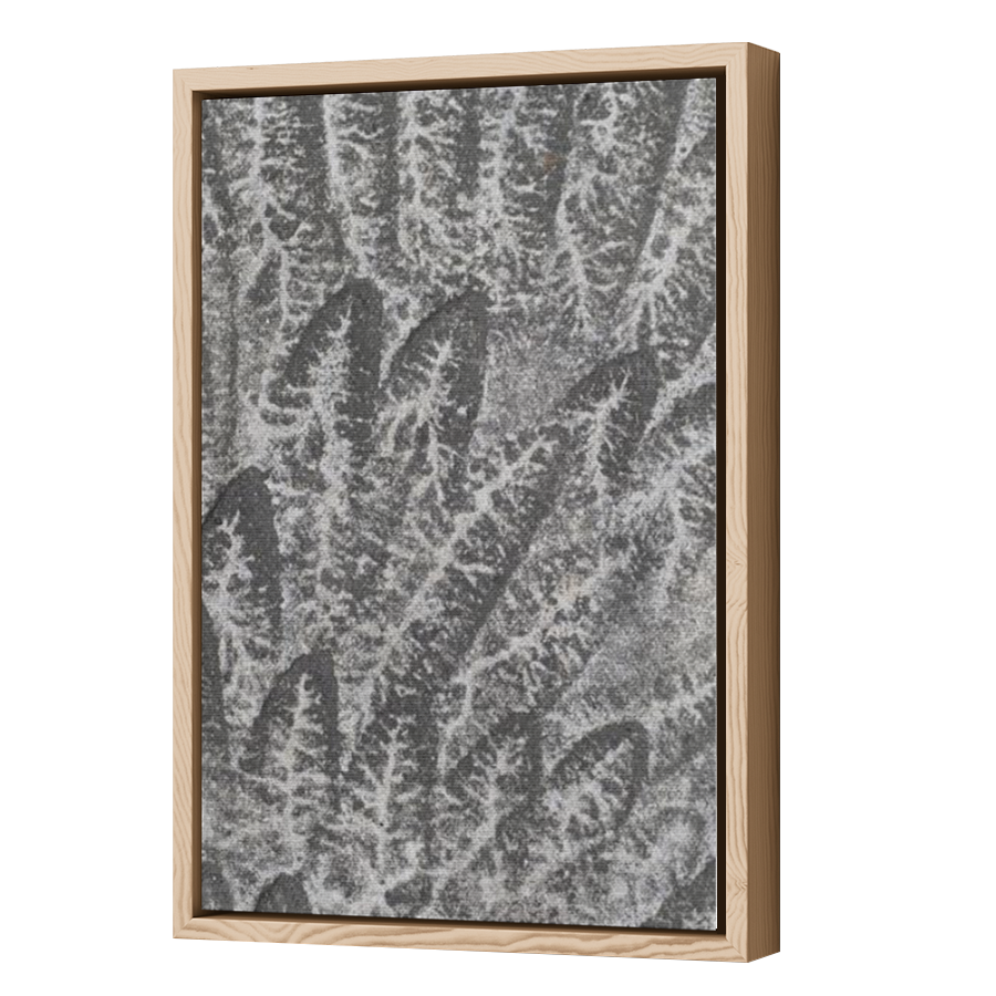 Thumbnail for Canvas - Wood Grain Floating Frame