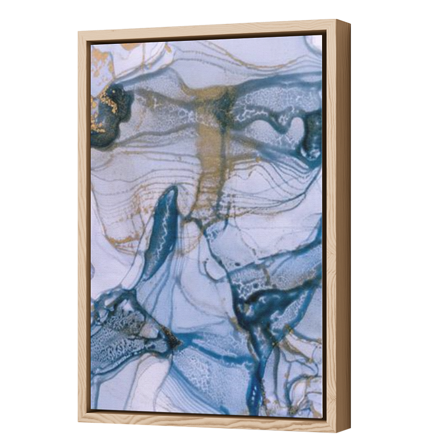 Thumbnail for Canvas - Wood Grain Floating Frame