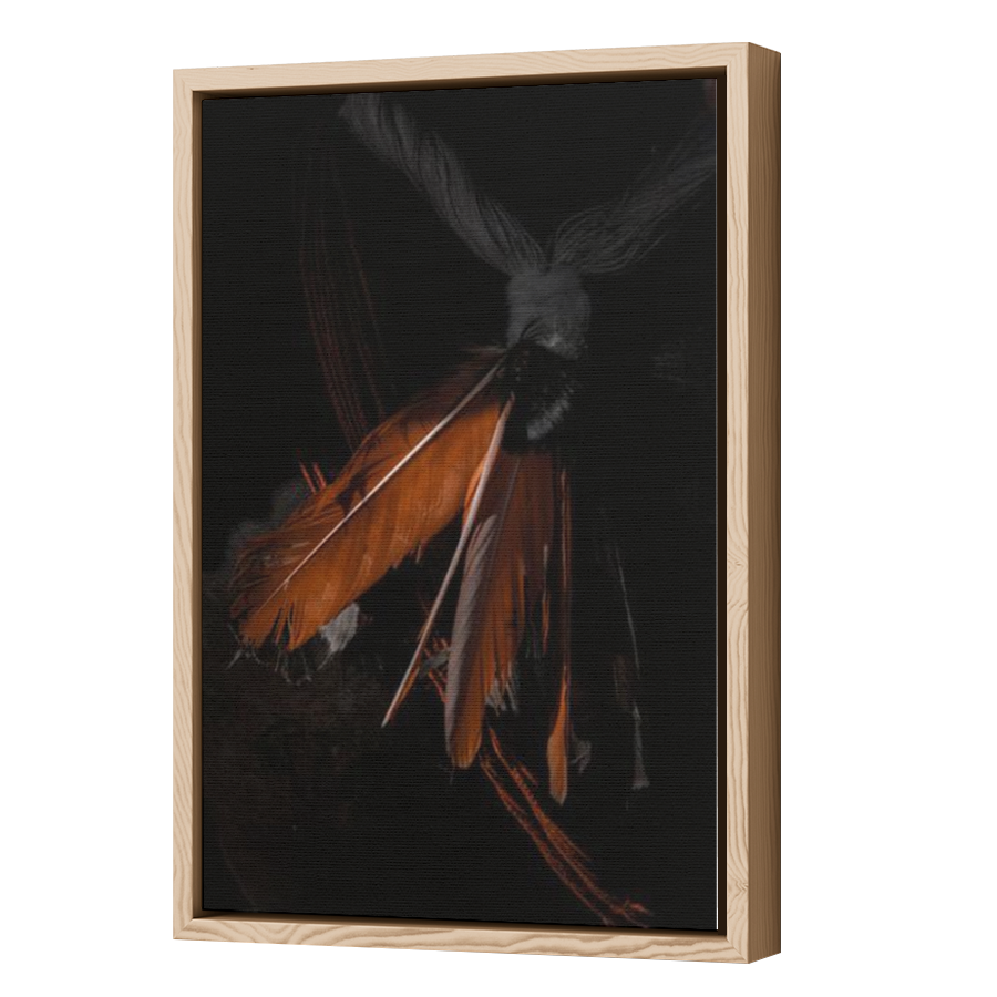 Thumbnail for Canvas - Wood Grain Floating Frame