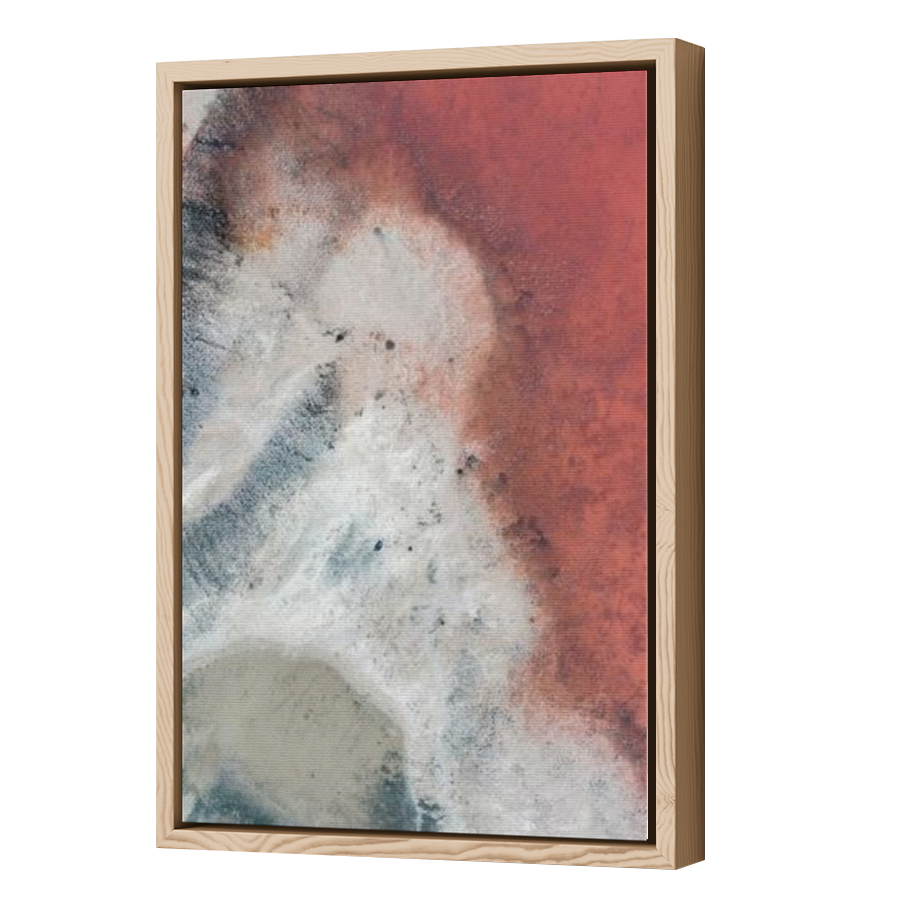 Thumbnail for Canvas - Wood Grain Floating Frame