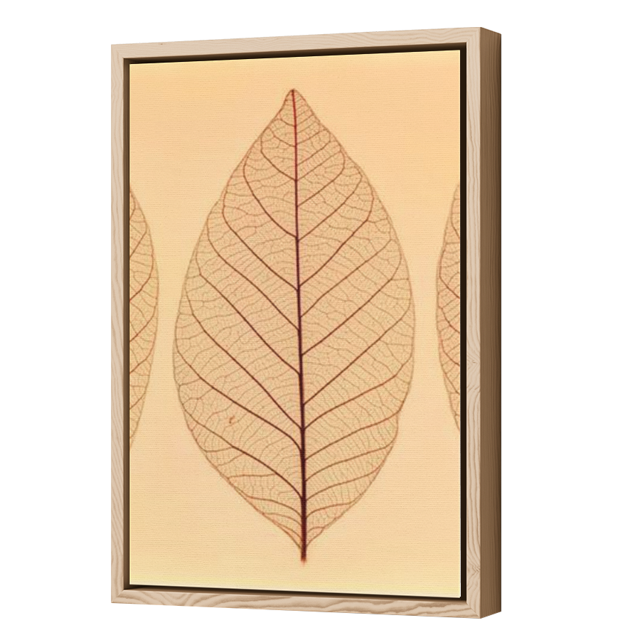 Thumbnail for Canvas - Wood Grain Floating Frame