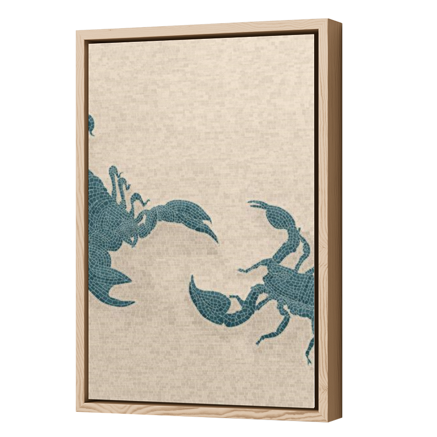 Thumbnail for Canvas - Wood Grain Floating Frame
