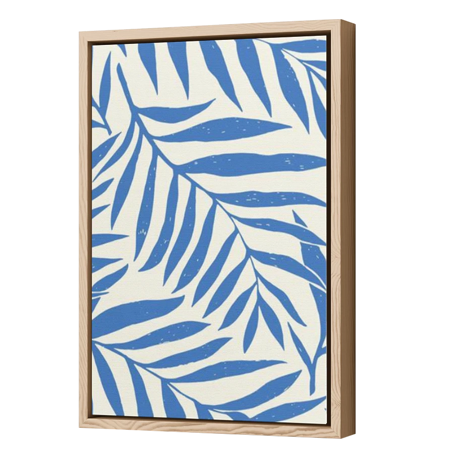 Thumbnail for Canvas - Wood Grain Floating Frame