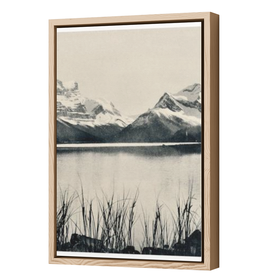 Thumbnail for Canvas - Wood Grain Floating Frame