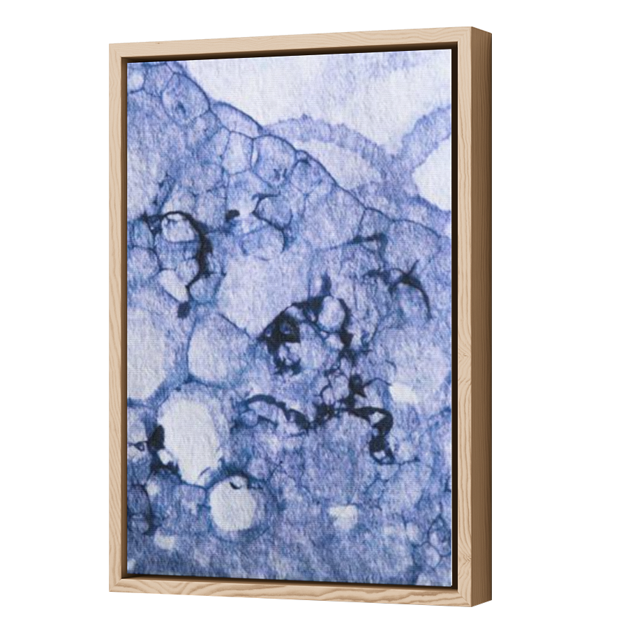 Thumbnail for Canvas - Wood Grain Floating Frame