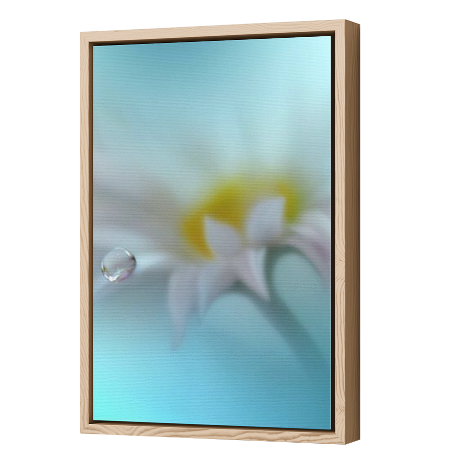 Thumbnail for Canvas - Wood Grain Floating Frame