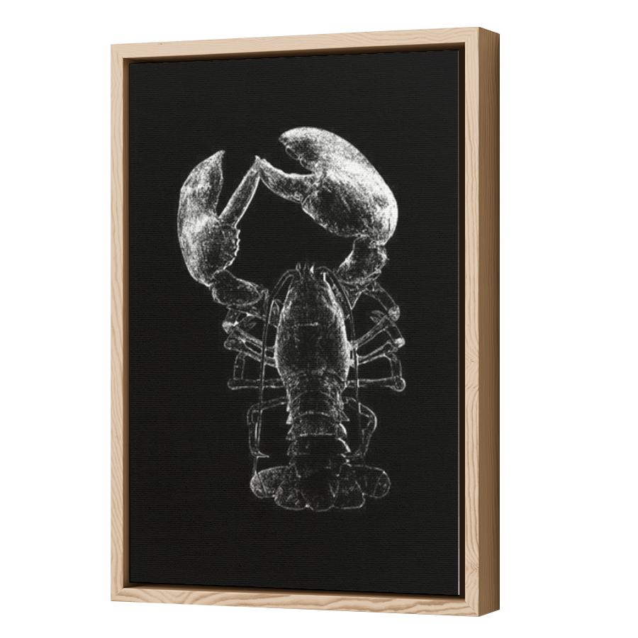 Thumbnail for Canvas - Wood Grain Floating Frame