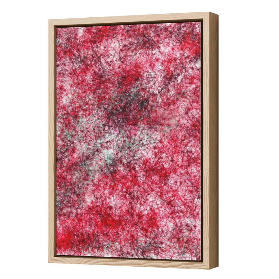 Thumbnail for Canvas - Wood Grain Floating Frame
