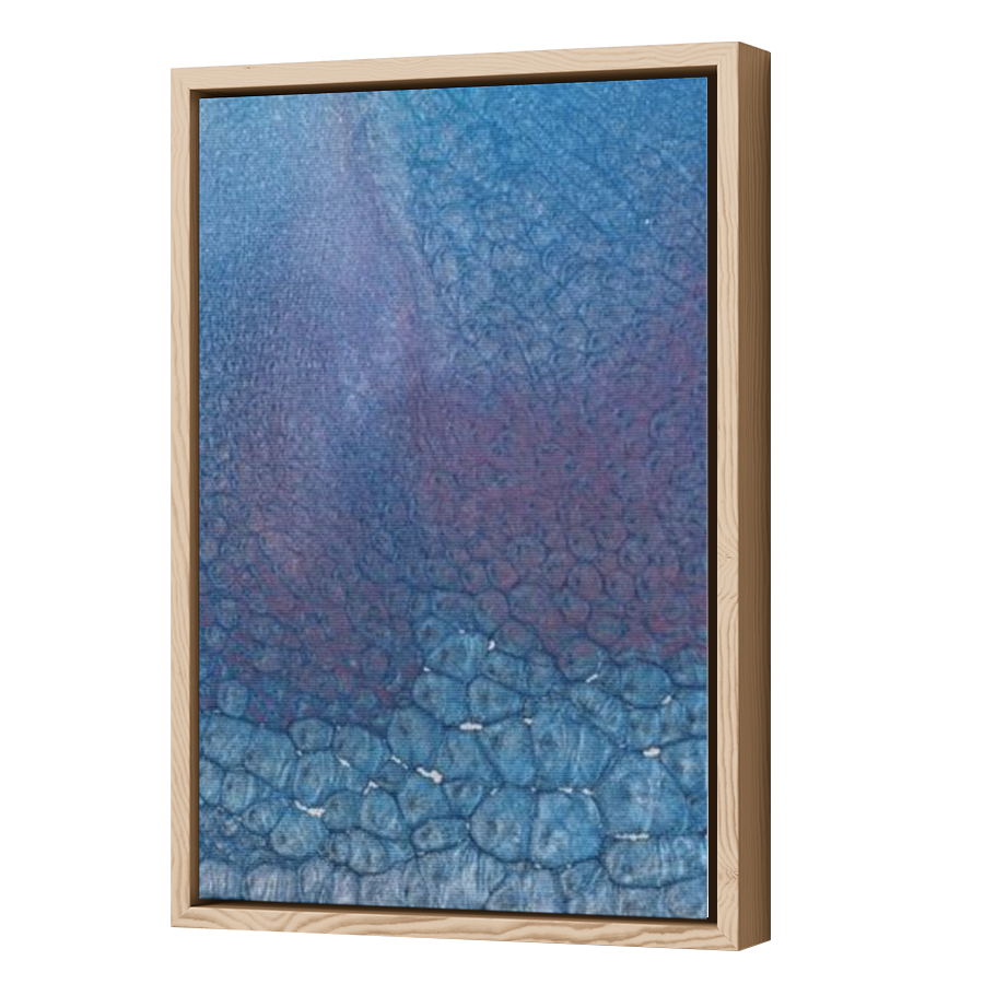 Thumbnail for Canvas - Wood Grain Floating Frame
