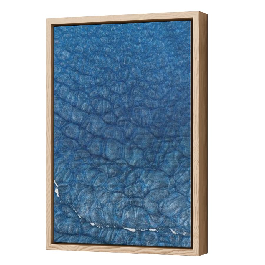 Thumbnail for Canvas - Wood Grain Floating Frame