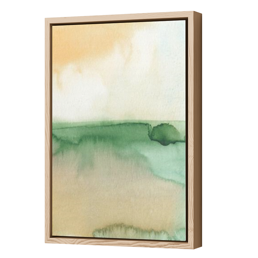 Thumbnail for Canvas - Wood Grain Floating Frame