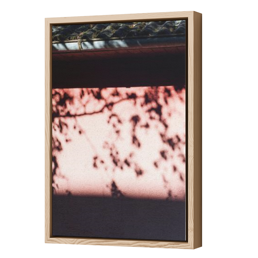 Thumbnail for Canvas - Wood Grain Floating Frame