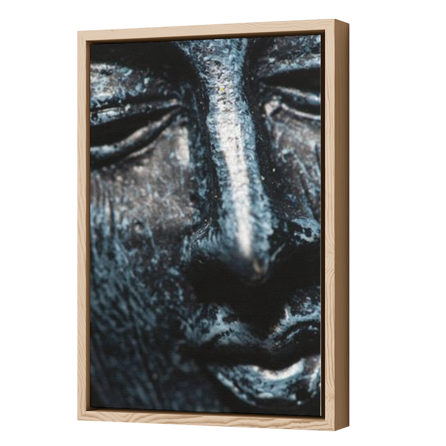 Thumbnail for Canvas - Wood Grain Floating Frame