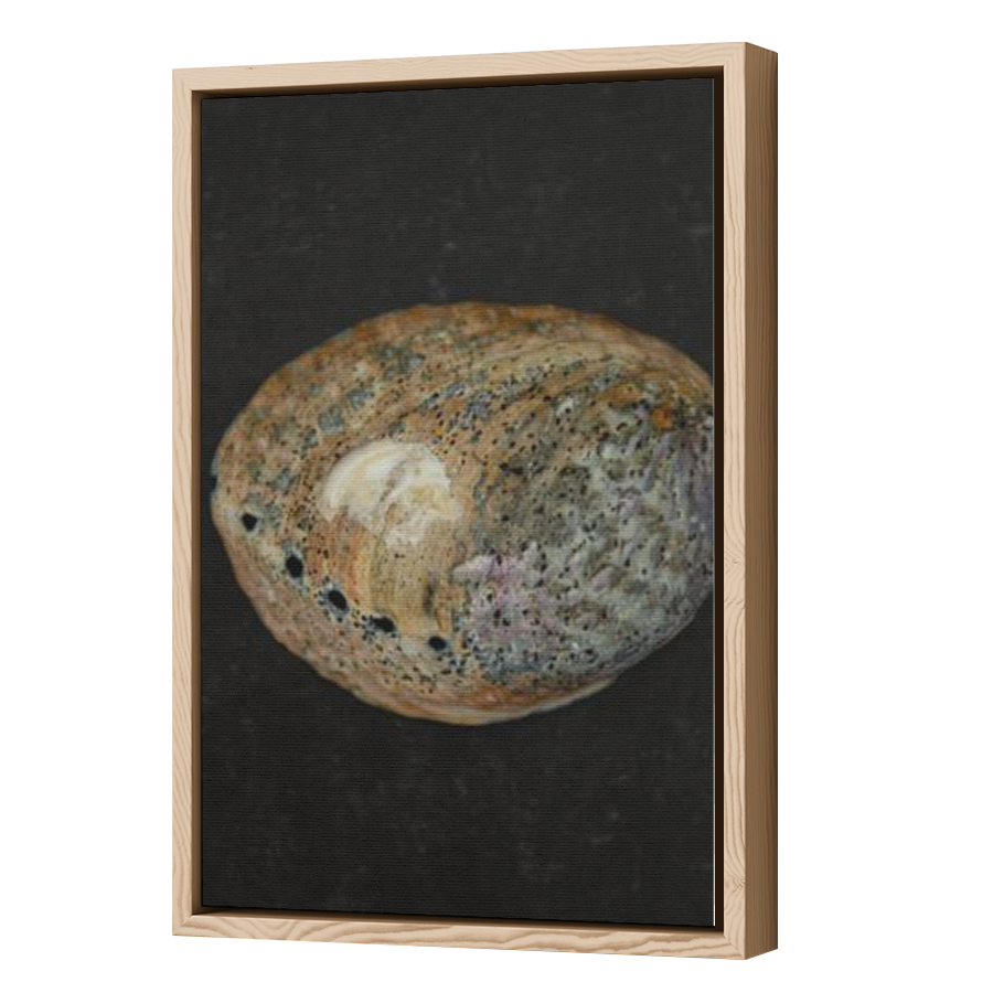 Thumbnail for Canvas - Wood Grain Floating Frame